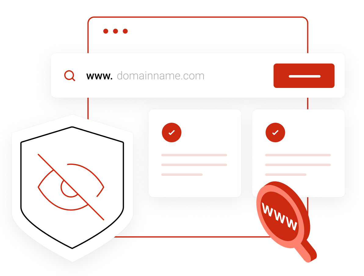Domain Names - Free private domain registration