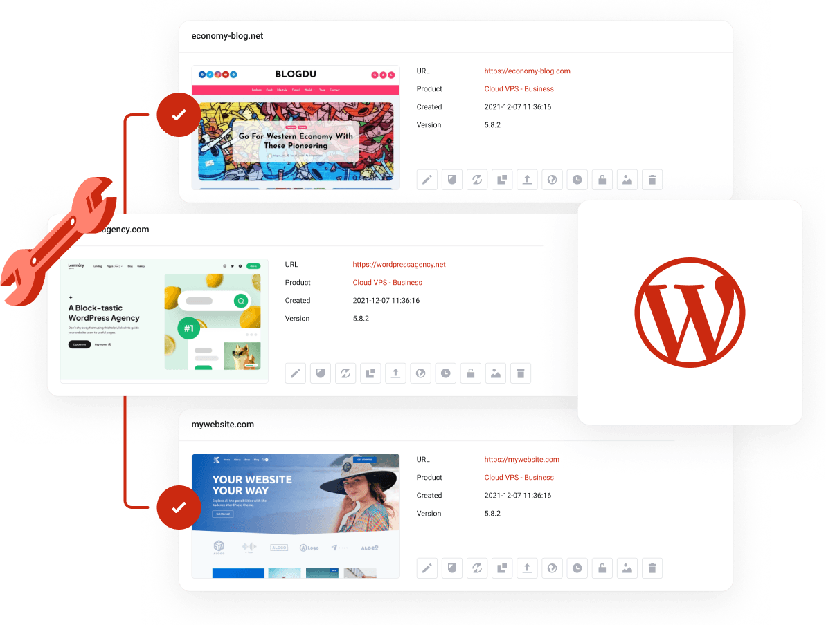 Managed WordPress Hosting Plans - All-in-one WordPress dashboard