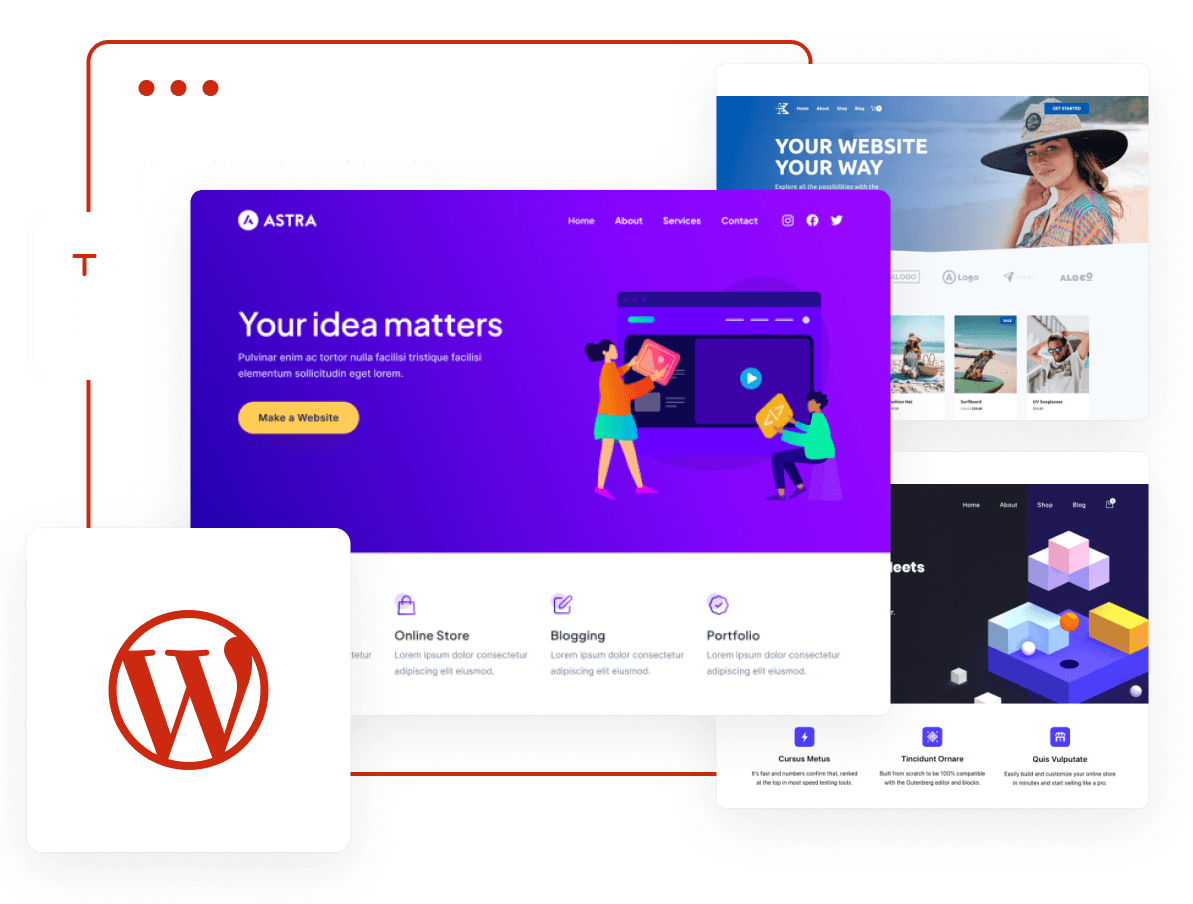 Web Hosting, Domain Names, WordPress & More - Build your website with optimized WordPress hosting